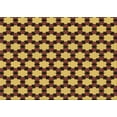 thumbnail image 1 of Ahgly Company Machine Washable Indoor Rectangle Transitional Deep Yellow Area Rugs, 2' x 4', 1 of 7