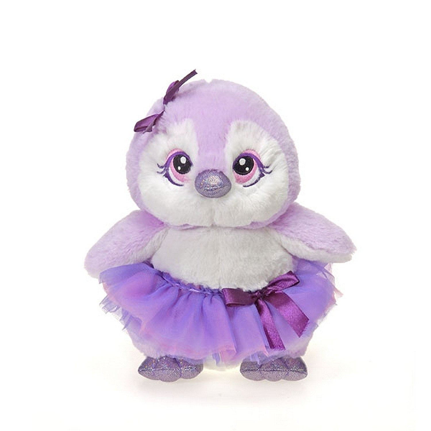 purple penguin stuffed animal