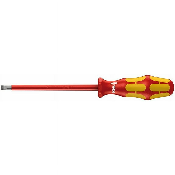 Wera 05100000001 Insulated 0.4 x 2.5 x 80mm Slotted Screwdriver