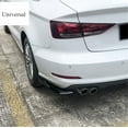 thumbnail image 4 of Phyun 2x SUV Car Rear Bumper Side Chin Splitter Winglet Kit Glossy Black ABS, 4 of 5
