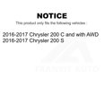 thumbnail image 2 of TOR Front Rear Suspension Stabilizer Bar Link Kit for Car Chrysler 200 - Left Right Side (Driver Passenger) KTR-104278, 2 of 2