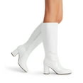 thumbnail image 2 of DREAM PAIRS Women's Knee-High Heeled Boots, Zip-Up Fashion Dress Boots, 2 of 10