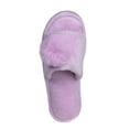 thumbnail image 4 of Popeez Girls's Lovely Pom-Pom House Slipper 4/5, Purple, 4 of 5