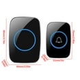 thumbnail image 2 of JMYHOAM Wireless Doorbell Household Electronic Remote Control Digital Dingdong Doorbell Children and Elderly Wireless Pager Door Bell for Home, 2 of 2