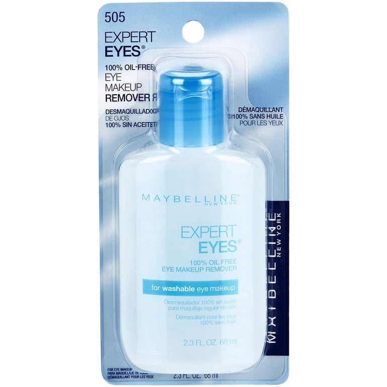 3 pack) Maybelline Expert Eyes Oil Free Eye Makeup Remover, 2.3 fl