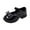 Black |#12, variant on Toddler Little Kids Girls Classic Low Heel Dress Shoes Mary Jane Flats Back to School Uniform Shoes (27,Beige)
