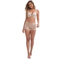 thumbnail image 5 of DARING DIVA Women's Butt Lifter Anti Chafing Slimming Shapewear L Light Pink, 5 of 6