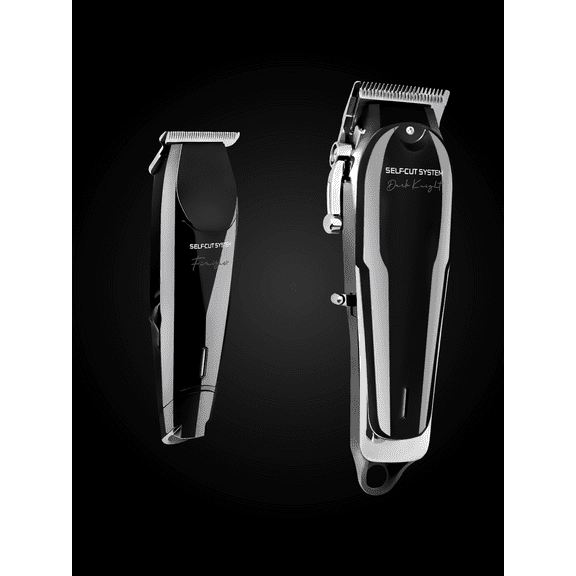 Cordless clipper and trimmer combo set