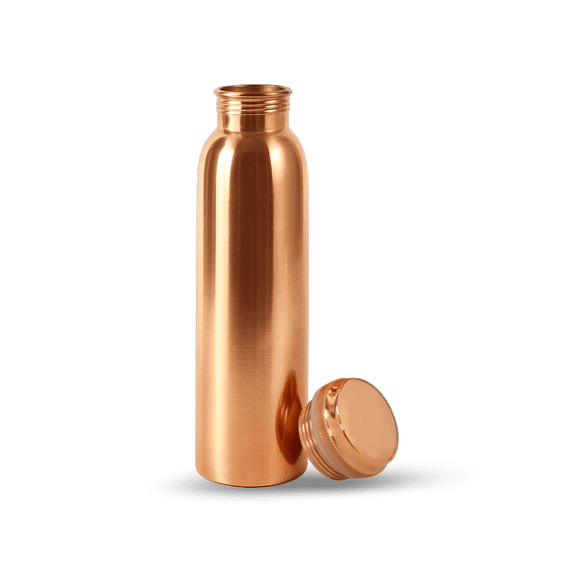 TITAN INTERNATIONAL Copper Bottle | Copper Water Bottle for Drinking | BPA Free & Leak Proof | Easy to Carry | Suitable for Yoga, School & Office - 1000ml / 32 Oz