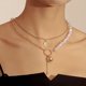 thumbnail image 2 of Joyas Love Beimu Collar Cadena de suéter para mujer Accesorios de moda, 2 of 6