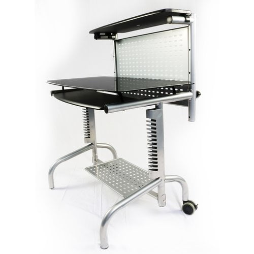 Innovex Pilot 34.7'' Glass Series Workstation Computer Desk