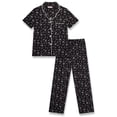thumbnail image 2 of Andree Joan Womens Pajama Sets - 2 Piece Collared Sleep Shirt & Pajamas for Women Sleepwear Set, 2 of 7