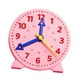 thumbnail image 3 of Reloj didáctico para niños, material didáctico para la educación infantil, juguete educativo de matemáticas para niños. Rosa, 3 of 9