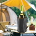 thumbnail image 2 of Manchon de Refroidisseur de Vin Réutilisable Non Toxique Universel Pliable Refroidisseur de Bouteille de Vin Durable Pack de Glace Bleu, 2 of 6
