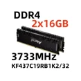 thumbnail image 1 of RAM Renegade DDR4 32 GB,KF437C19RBK2/32, 1 of 5
