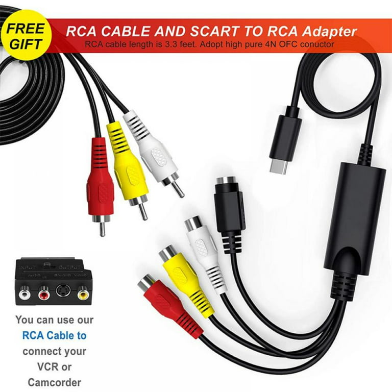 Usb Video Capture Card, Audio Video Converter For Rca To Usb