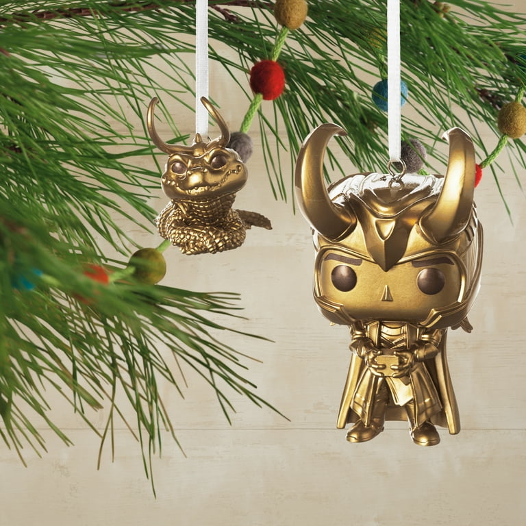 Hallmark Marvel Loki and Alligator Funko POP! Mystery Christmas