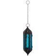 thumbnail image 2 of Accent Plus 57070457 Blue Hanging Lantern, Black, 2 of 2