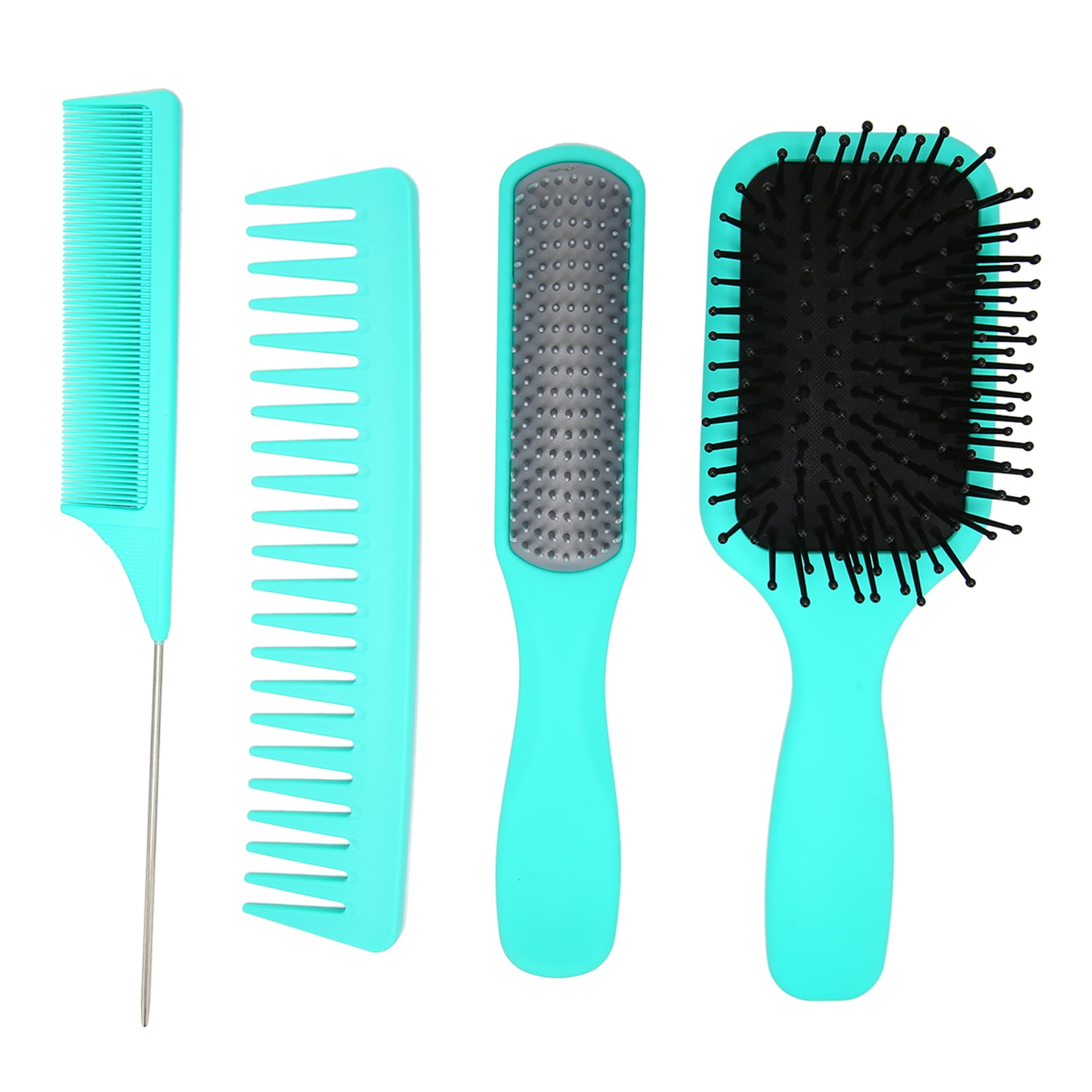 Hair Comb Set, Paddle Brush Nine Rows Comb Tail Comb Detangling Hair Brush 4 In 1 For All Hair Style For Women For Men Green Box | Walmart Canada Hair Comb Set, Paddle Brush Nine Rows Comb Tail Comb Detangling Hair Brush 4 In 1 For All Hair Style For Women For Men Green Box | Walmart Canada