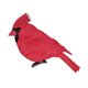 thumbnail image 4 of Toystoory Decoraciones artesanales de pájaro cardenal rojo, diseño de escena DIY, pájaros de en forma de decoración de Navidad, adorno de Kits de decoración para fiestas 1 PC Toystoory HA041315-01, 4 of 6