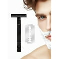 thumbnail image 3 of Waysh Black All-in-One Safety Razor Set with Base & Blades, 3 of 8