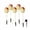 A, variant on Hyknon 5 Pack Solar Christmas Pathway Lights, Warm LED Waterproof Outdoor Stake Lights with Auto On Dusk, Wire Free Garden Ground Lamps for Yard Walkway Holiday Decor