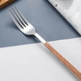 thumbnail image 6 of Soimiss Cutlery Sets Flatware Set 4Pcs Wood Color, 6 of 8