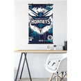 thumbnail image 5 of NBA Charlotte Hornets - Maximalist Logo 23 Wall Poster, 22.375" x 34", 5 of 5