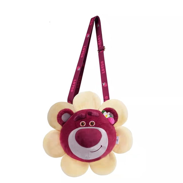Bandolera Flower Fairy Strawberry Bear para niños