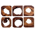 thumbnail image 5 of Uttermost Adlai Contemporary Wood Wall Art in Coffee Brown (Set of 6), 5 of 8