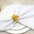 thumbnail image 3 of 6pcs Napkin Rings Retro Style Thanksgiving Wedding Party Dinner Table Decor Alloy, 3 of 21