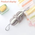 thumbnail image 4 of Long strip bath towel, back towel, bath ball, bath towel, back rub, bath articlesgrey, 4 of 6