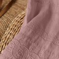 thumbnail image 4 of EazyTech Women's Sleeveless Cotton Linen Embroidered Tank Top - Crew Neck Casual Summer Camisole, 4 of 6