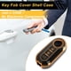 thumbnail image 3 of Funda de Llave de Coche de Silicona TPU de Tonos Negro y Dorado para Fiat 500 Cabrio/Nuova para Fiat 500C/500L/500X/600 - Funda de Control Remoto de 3 Botones, 3 of 6