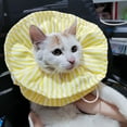 thumbnail image 3 of CSChome Pet Scarf Collar Protective Collar Soft Breathable Adjustable Buckle Striped Neck Wear Pet Dog Post Surgery, 3 of 6