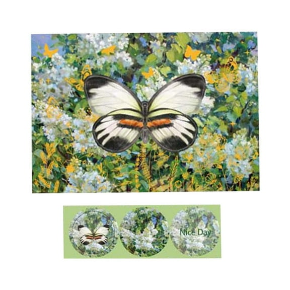 Sunxin 3D Greeting Cards Butterfly Up Card with Envelopes & Stickers Foldable Popup Christmas Cards Anniversary Cards for Birthday Celebration Thinking of You Mother'S Day All Occasion