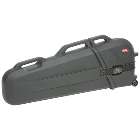 SKB Music Roto-Molded Electric Bass Case with Wheels