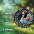 thumbnail image 5 of Vibrant Metal Hanging Wind Spinner with Whimsical Turkey Design & Circular Pattern - Perfect for Yard & Garden Decor, 5 of 6