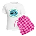 thumbnail image 5 of CafePress - 50Th Birthday Humor Women's Light Pajamas - Women's Short Sleeve Print T-Shirt and Pants Light Cotton Pajama Set, 5 of 7