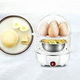 thumbnail image 7 of Electric Egg Boiler Universal 7 Egg Boiler Steamer Fried Egg Cooking Tool Kitchen Utensils Breakfast Maker (White), 7 of 7