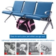 thumbnail image 4 of Bolsa de transporte para perros Mascotas portátiles Transpirable Bolso de viaje al aire libre (Rosa L) Sywqhk Libre de BPA, 4 of 8