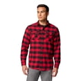 thumbnail image 1 of Camisa Columbia Bearmouth Springs de franela para hombre Mountain Red, 1 of 3