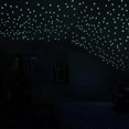 thumbnail image 2 of 200 Glow-in-the-Dark Stars Wall Decals for Home Ceiling and Wall Decoration Fluorescent Noctilucent Murals Art Plastic Stickers, 2 of 5