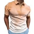 thumbnail image 3 of Vetsdori Mens Polo Shirts Summer Pullover Work Mesh Quick Dry Short Sleeve Casual Button up Print T-Shirts for Men Gift for Men, 3 of 8