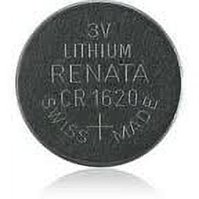 Renata CR1620 3V Lithium Coin Battery - 50 Pack + 30% Off!