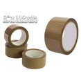 thumbnail image 2 of 2" 110 yds Brown Heavy Duty Packaging Tape 6PK Brown Transparent All-Purpose Glossy Material for Office, School and Home Carton Sealing Tape for Shipping and Moving by WholesaleArtsFrames-com, 2 of 6