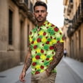 thumbnail image 3 of Jeiento His and Hers Matching Golf Shirts, Ladybug Floral Men Short Sleeve Shirts , Women Sleeveless Quick Dry Moisture Wicking Couple Golf Outfit Set, 3 of 6