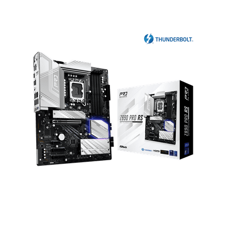 ASRock Z890 Pro RS LGA 1851 Intel Z890 SATA 6Gb/s ATX Motherboard