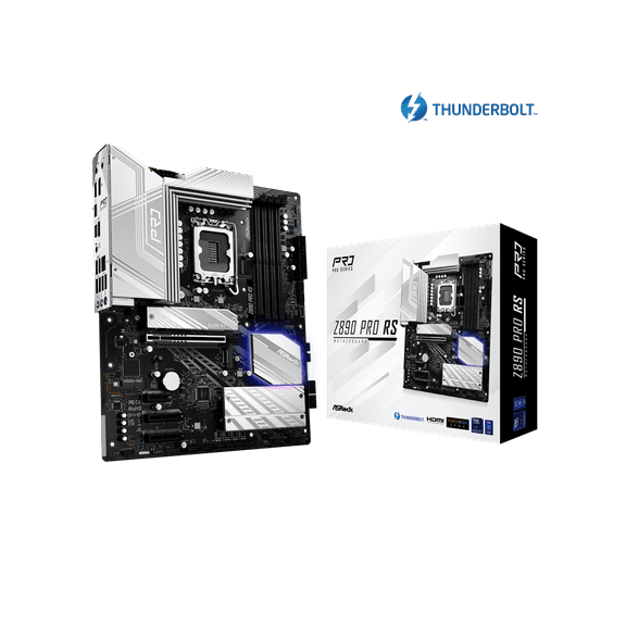 ASRock Z890 Pro RS LGA 1851 Intel Z890 SATA 6Gb/s ATX Motherboard