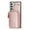 Rosegold, variant on Samsung Galaxy S22 Crossbody Wallet Case, Zipper Pocket Phone Case Cross Body Strap with RFID Blocking Carring Bag Credit Card Premium Leather For Samsung Galaxy S22, Rosegold